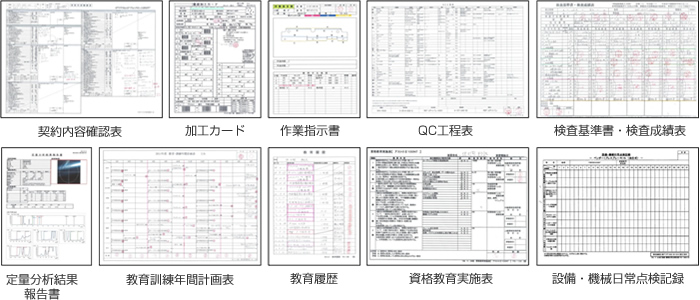 使用帳票イメージ